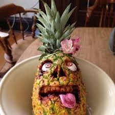 Create meme: food, pineapple
