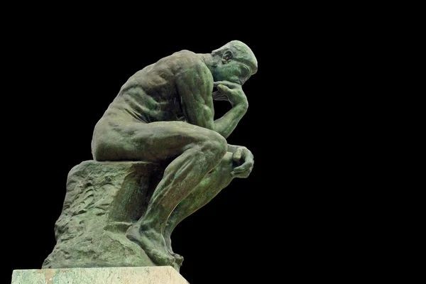 Create meme: The thinking statue, Auguste Rodin the thinker, the statue of Rodin's thinker