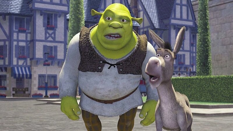 Create meme: shrek with a donkey, the characters of Shrek, shrek 5 