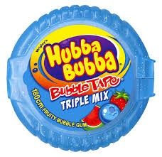 Создать мем: вриглейс хубба-бубба жевательная резинка лента-тройной микс 56гр, жвачка hubba bubba, жвачка hubba bubba 56 гр.