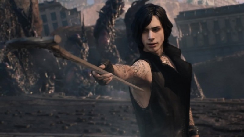 Создать мем: devil may cry, devil may cry 5 скриншоты, devil may cry 5 неро