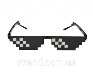 Create meme: black pixel glasses, glasses pixels, cool pixel glasses