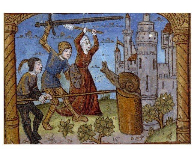 Create meme: medieval images, medieval drawings, medieval miniatures
