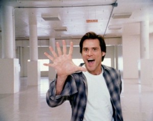 Create meme: Jim Carrey seven fingers
