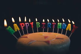 Create meme: Happy Birthday to You, photo happy birthday, card with birthday cake with candles