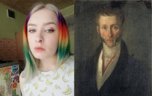Create meme: painting, double portrait painting, portrait of Elizabeth Stuart