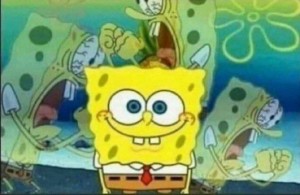 Create meme: spongebob spongebob, spongebob squats, sponge Bob square pants