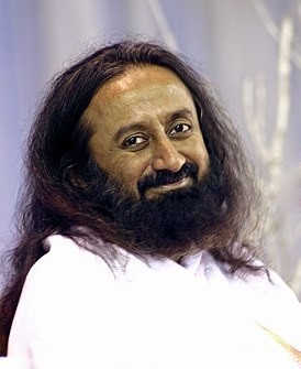 Создать мем: медитация на сон грядущий шри рави, shankar, sri sri