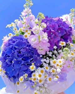 Create meme: good morning, bouquet summer, beautiful cards