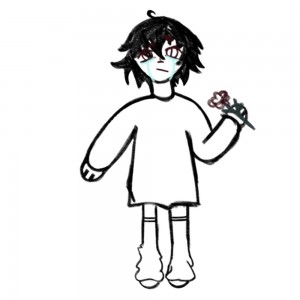 Create meme: Jeff the killer, anime characters