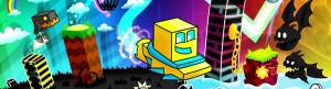 Create meme: geometry dash world, geometry dash