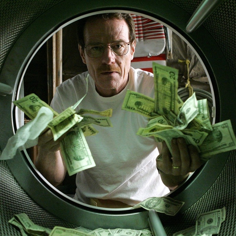 Create meme: breaking bad , Walter white with the money, money breaking bad