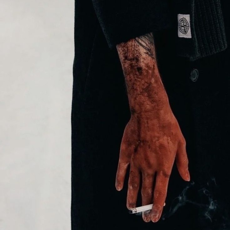 Create meme: body part, hand , danny trejo tattoo