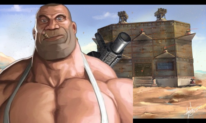 Create meme: rust raid, art rast, mge brother tf2