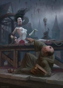 Create meme: vampire art, dark fantasy, art horror