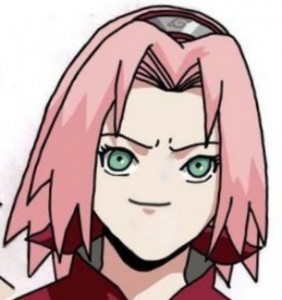 Create meme: Sakura Haruno little, Sakura Haruno anime, Haruno