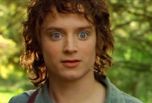 Create meme: Elijah wood Frodo, Frodo Baggins
