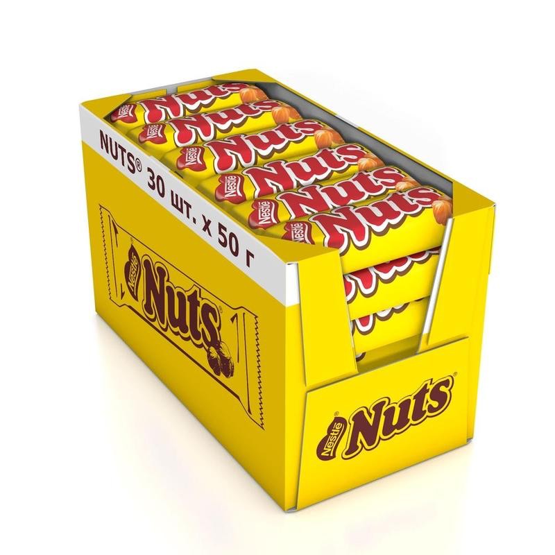 Create meme: nats bar 50g, nuts bar, nats bar 50g*30, pcs