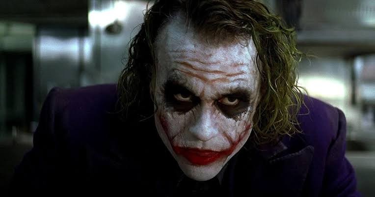 Create meme: heath ledger joker , Heath Ledger Joker makeup, Ledger Joker