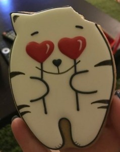 Create meme: cases with cats with FAQs, gingerbread, Valentine gingerbread