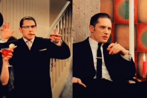 Create meme: the Kray twins, Tom hardy, hardy legend