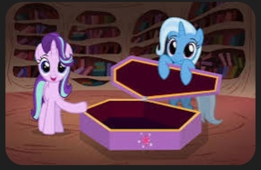 Создать мем: starlight glimmer trixie screencap, my little pony friendship is magic season 8, старлайт глиммер и трикси