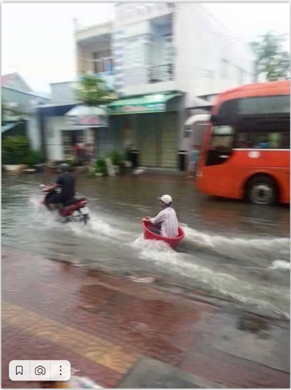 Create meme: flood street, Phuket downpour, funny drawings