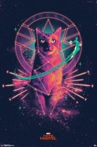 Создать мем: космический кот, космическая кошка, Кот Марвел