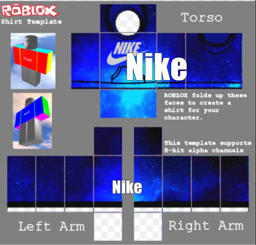 Roblox Muscle Shirt Template