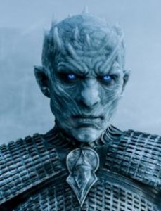 Create meme: the white walkers king of the night, White Walker, the king of the white walkers