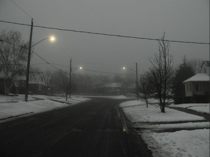 Create meme: the landscape is gloomy, road fog , the urban landscape 