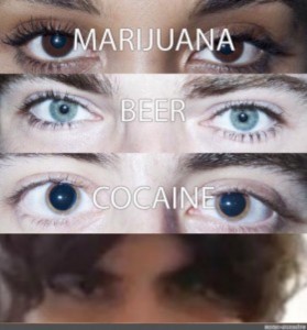 Создать мем: cocaine, cocaine marijuana beer, мем с глазами кокаин