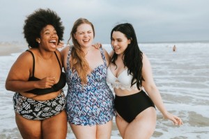 Create meme: bodypositive, woman, overweight women