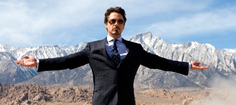 Create meme: meme Robert Downey, Robert Downey Jr. throws up his hands, iron man 