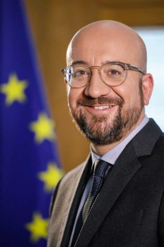 Создать мем: председатель европейского совета, charles michel, глава евросовета мишель