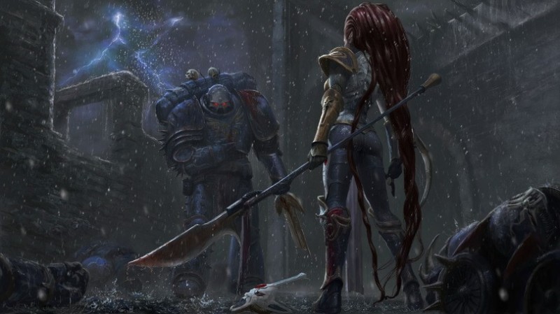Create meme: league of legends Katarina, the universe of warhammer, fantasy fiction