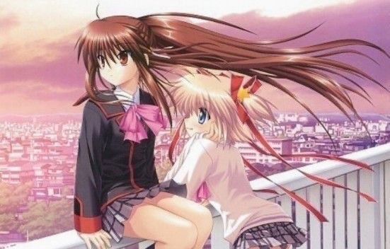 Создать мем: little busters игра, маленькие проказники новелла, аниме кланнад