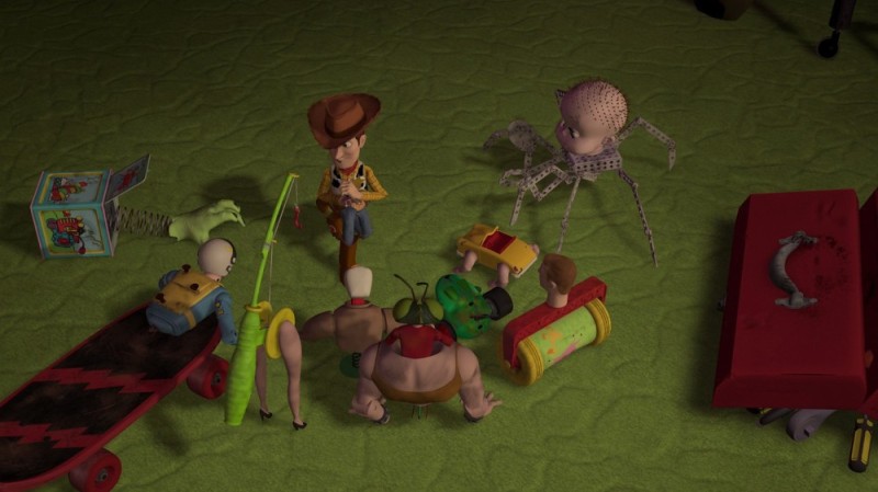 Создать мем: персонажи истории игрушек, история игрушек мультфильм 1995 сид, история игрушек 1995