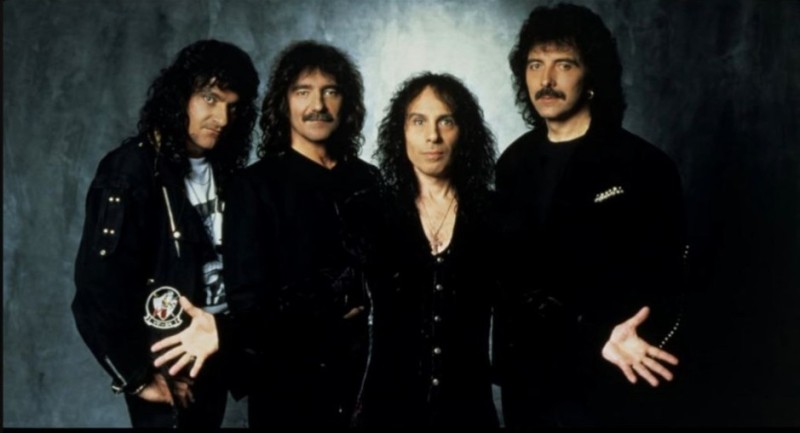 Создать мем: блэк саббат с дио 1980, black sabbath dehumanizer, tony iommi of black sabbath