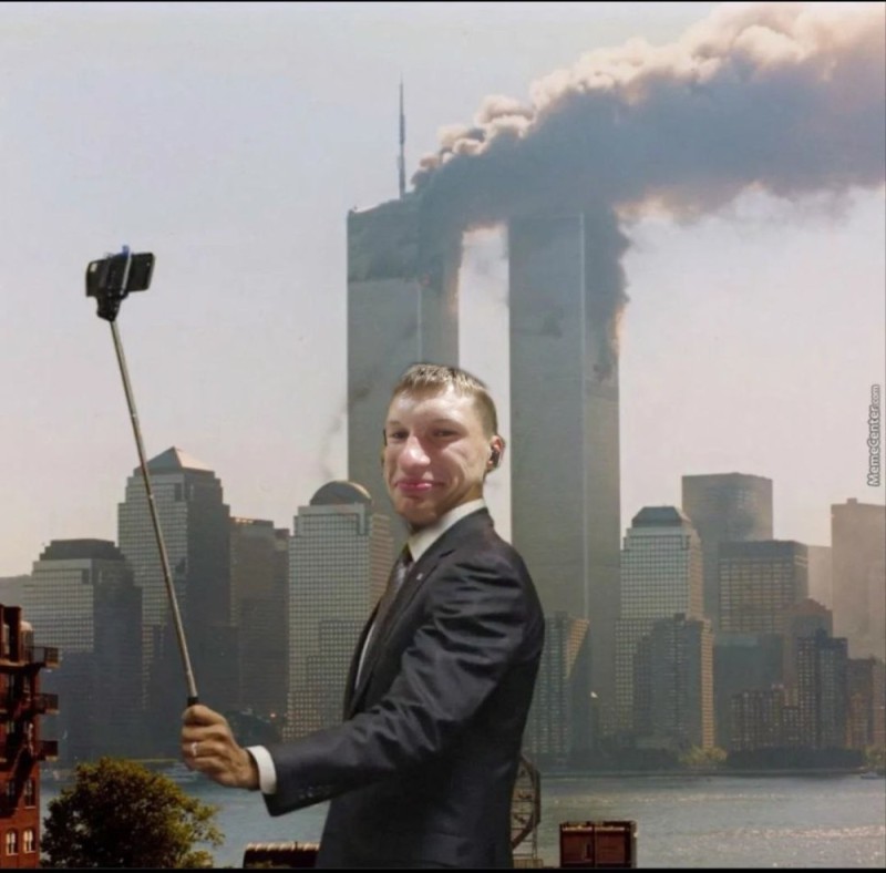 Создать мем: never forget, bush did 9/11, world trade