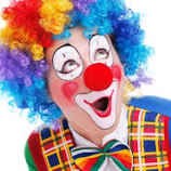 Create meme: clown nose, portrait of a clown, happy clown