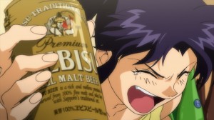 Создать мем: пиво аниме, мисато кацураги, мисато сан с пивом