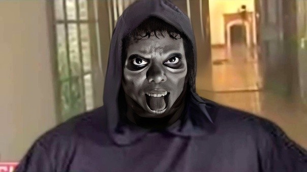 Create meme: Michael Jackson screamer, the screamer is scary, the scariest screamers