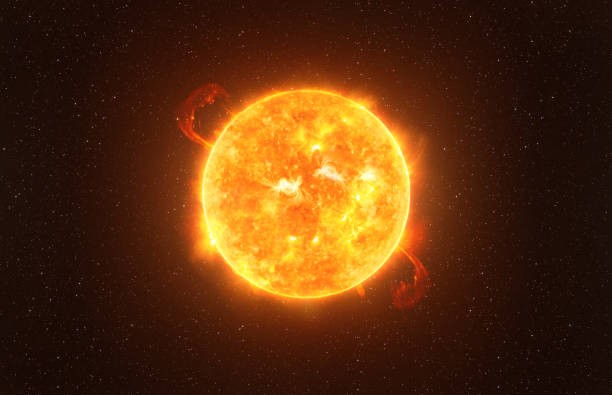 Create meme: Betelgeuse, space the sun , the sun 