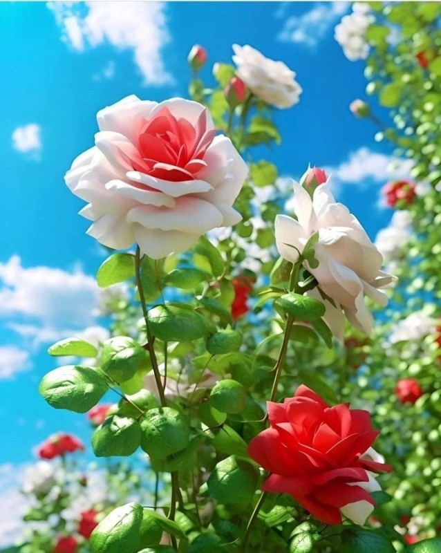 Create meme: climbing rose, beautiful flowers, roses 