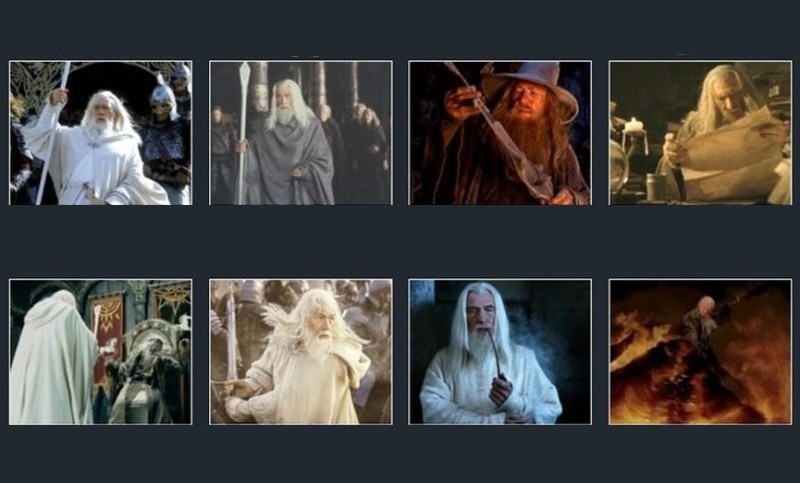 Create meme: Gandalf , Gandalf jokes, Elrond Gandalf and Saruman