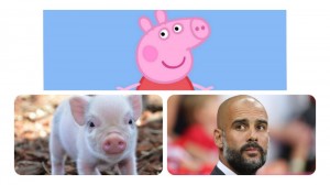 Create meme: pig, mumps, peppa pig