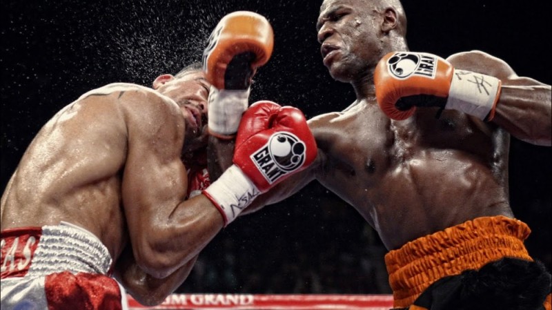 Create meme: Floyd Mayweather , floyd mayweather boxing, Victor ortiz floyd Mayweather