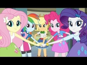 Создать мем: девушки эквестрии, my little pony дружба это чудо, pmv