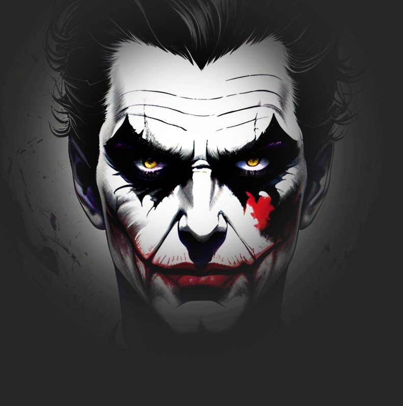 Создать мем: joker art, хит леджер джокер, джокер хита леджера why so serious